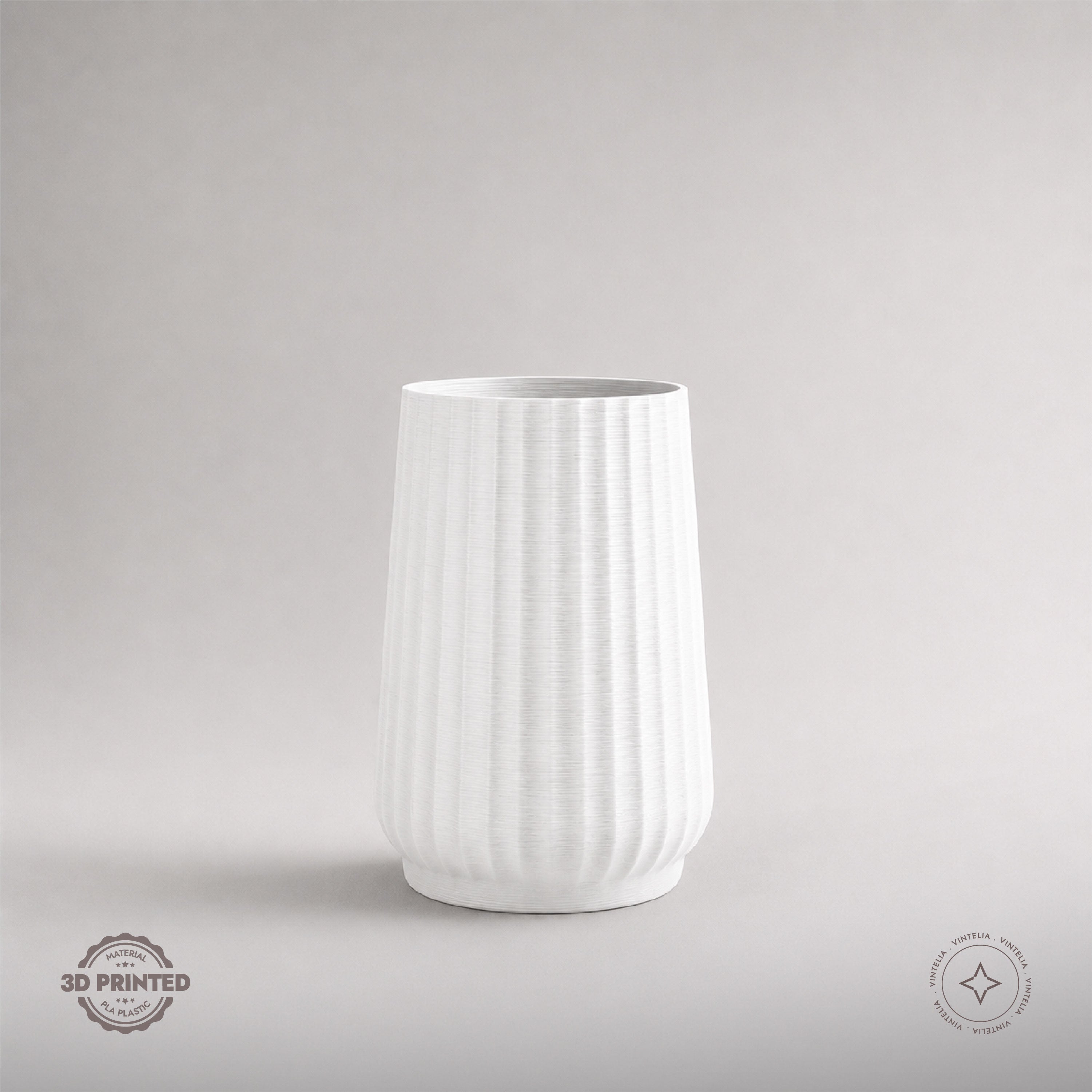 Aqua Flower Vase