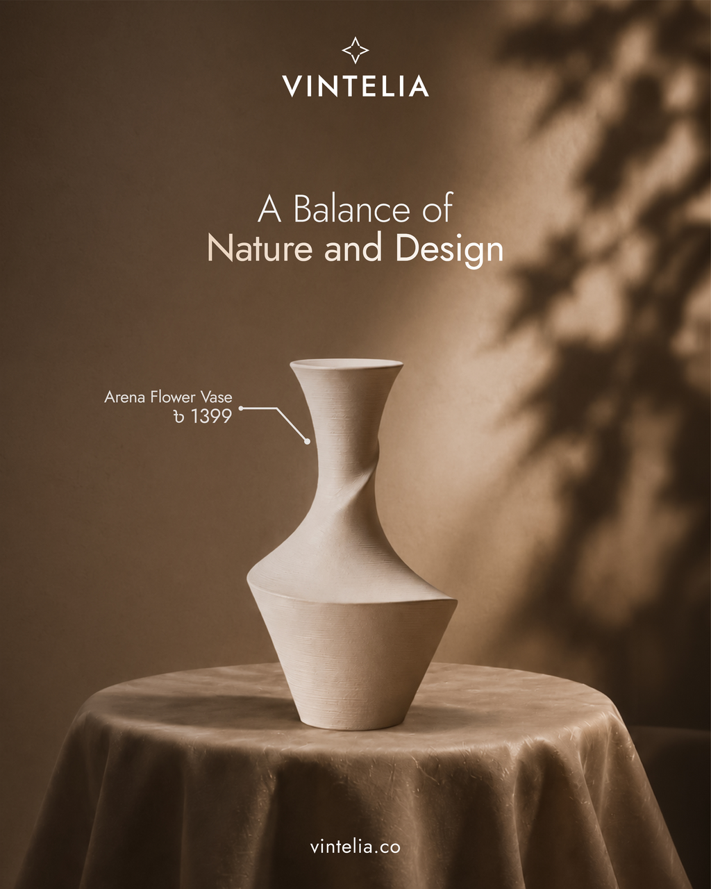 Arena Flower Vase